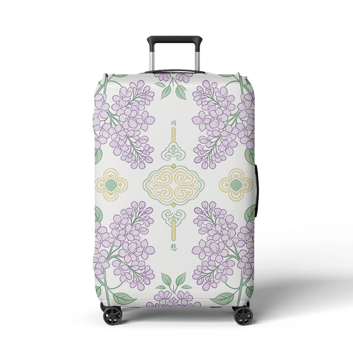 Women Hard Shell Suitcase in Elegant Bamboo Design Bowlift