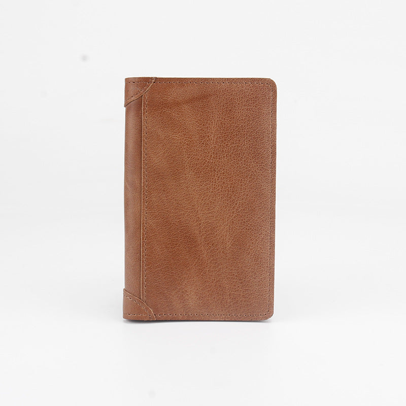 Vintage Leather Organizer Wallet Bowlift