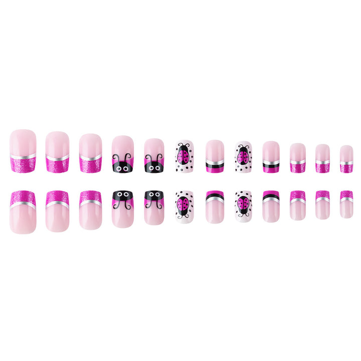 Artistic Ladybug Nail Art Set Bowlift