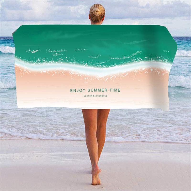 Beach towel with unique graphic pattern Bowlift