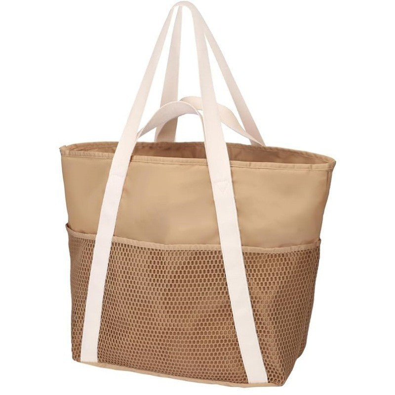 Practical Beach Bag with Innovative Mesh Design Bowlift