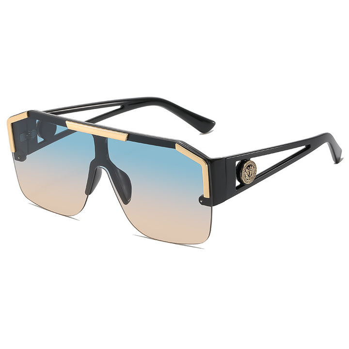 Oversized Geometric Sunglasses Bowlift