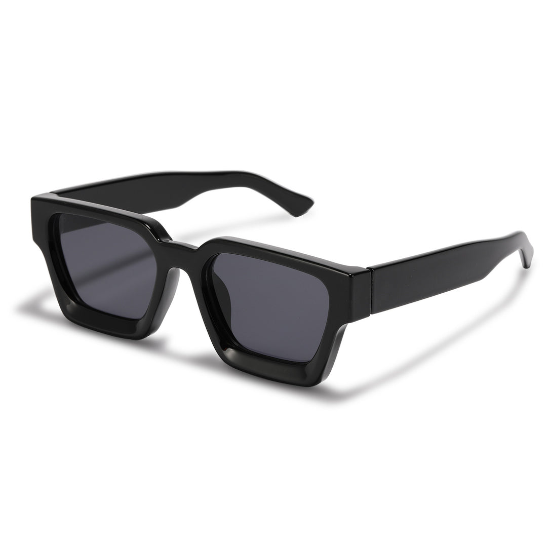Women's fashionable sunglasses with clear frame and gradient lenses Bowlift