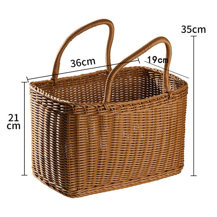 Handmade Decorative Woven Basket Bowlift