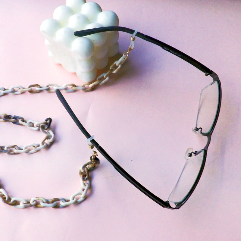 Fashionable Glasses Chain Made of High-Quality Plastic Bowlift