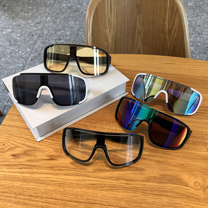 Men's Aerodynamic Shield Sunglasses Bowlift
