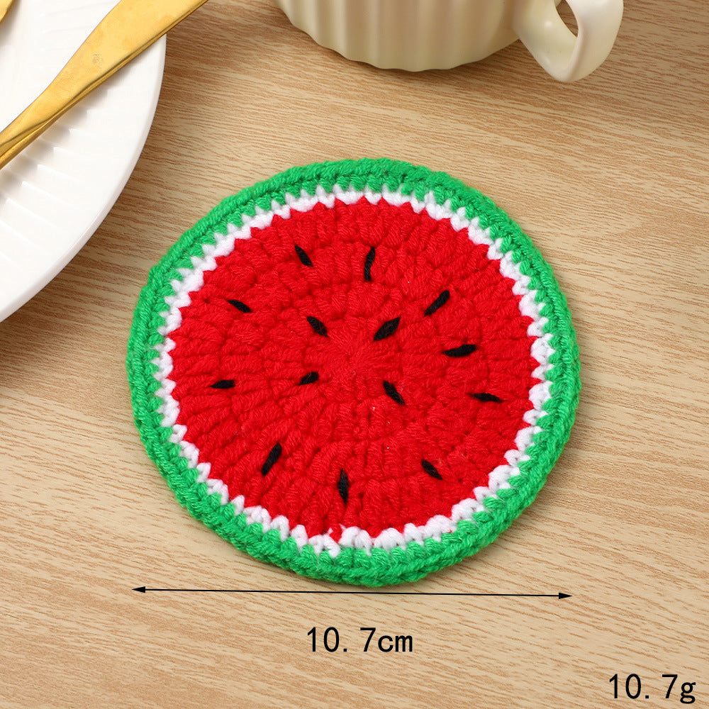 Crochet Fruit Coaster Bowlift