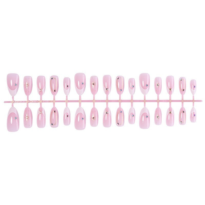 Elegant Decorative Press-On Nail Art Set Bowlift