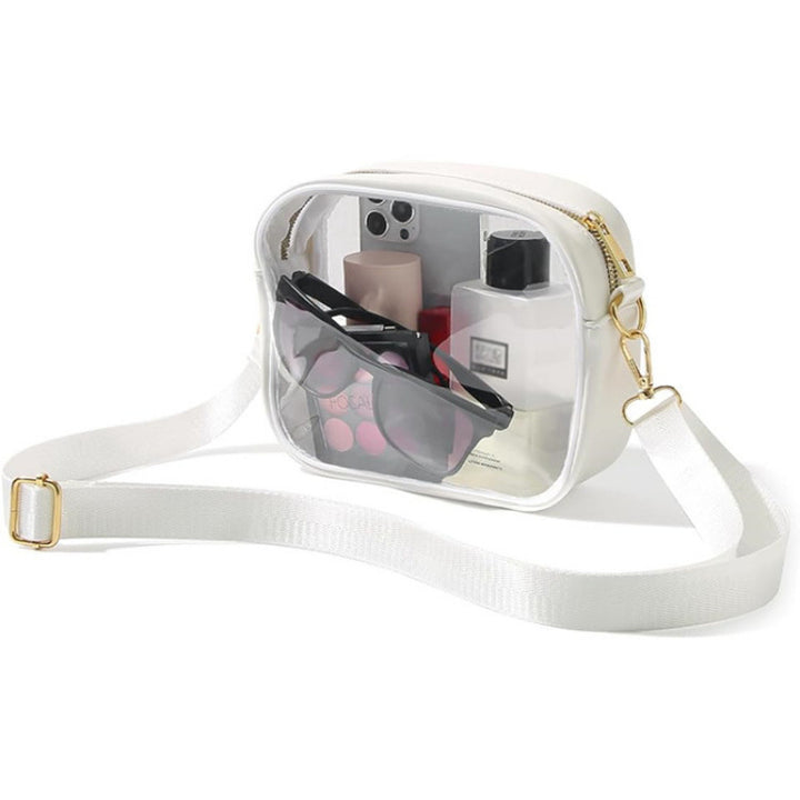 Transparent Cosmetic Shoulder Bag Bowlift