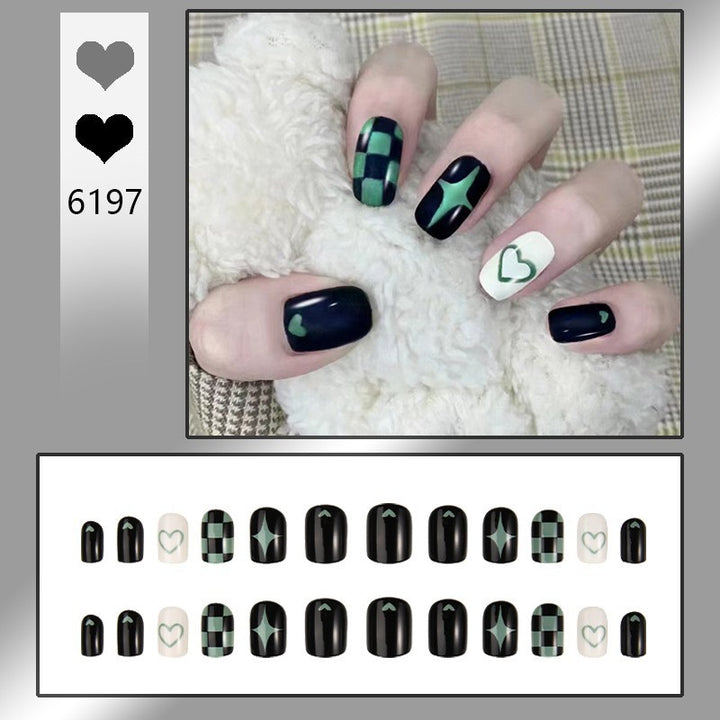 Creative Nail Art Set with Geometric Patterns Bowlift