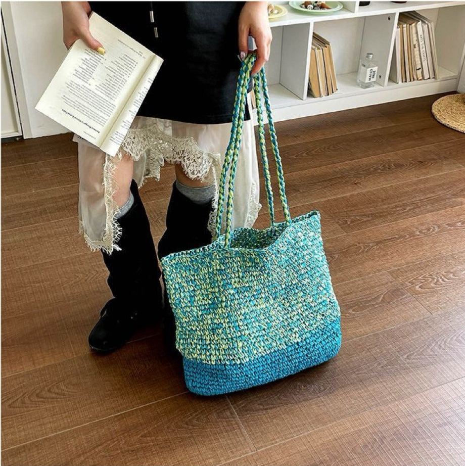 Airy macramé tote bag Bowlift