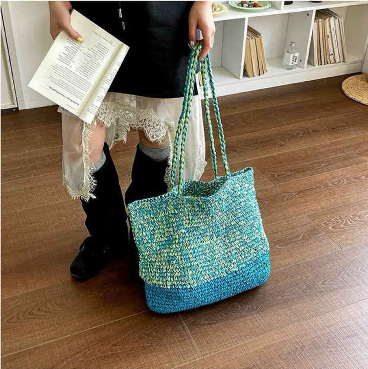 Airy macramé tote bag Bowlift