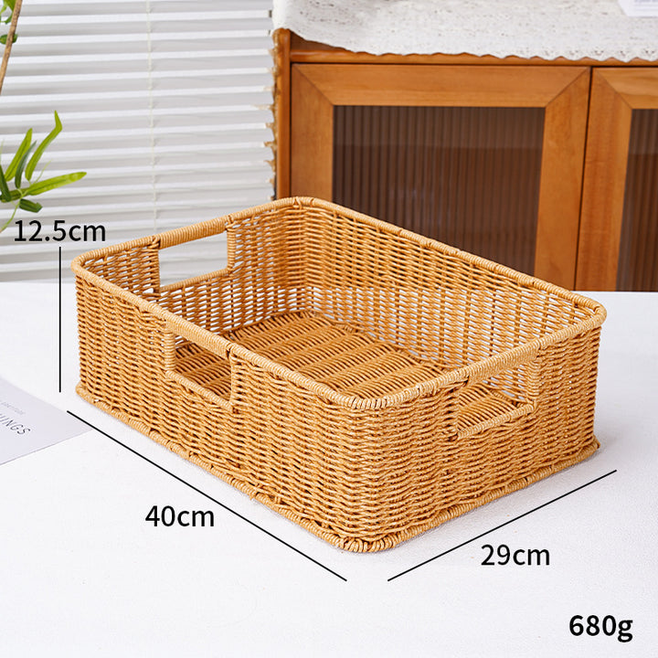 Woven Storage Organizer Basket Bowlift