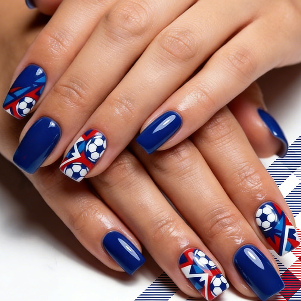 Sports-Themed Press-On Nails Bowlift