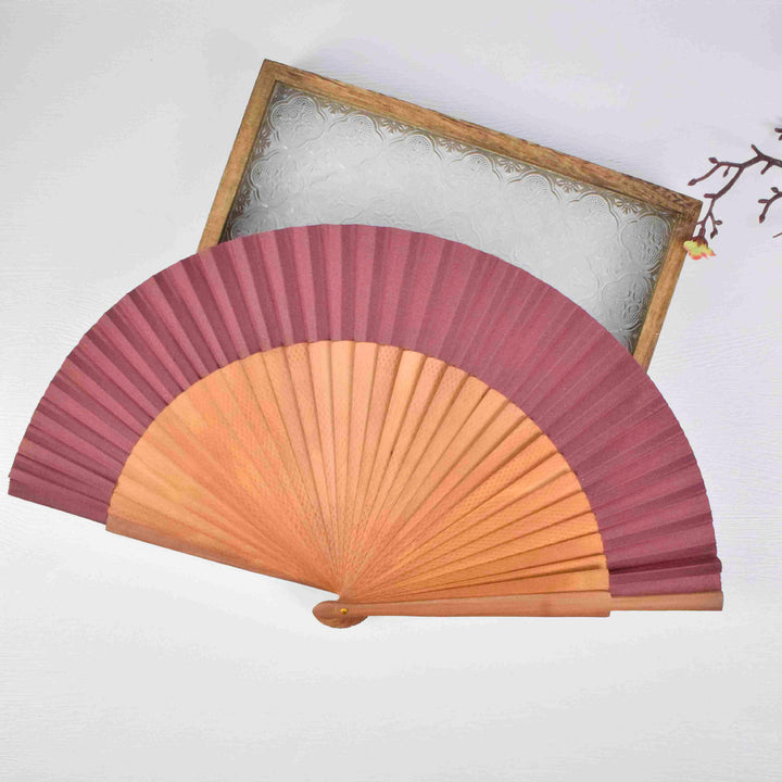 Ladies folding hand fan Bowlift