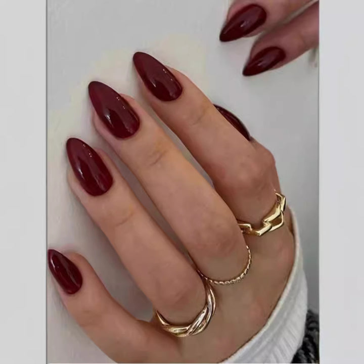 DIY Almond-Shaped Press-On Nail Kit Bowlift