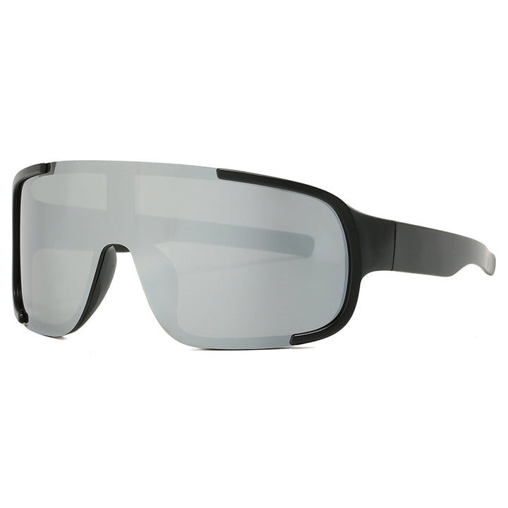Women's sporty UV protection sunglasses with wide, aerodynamic shape Bowlift