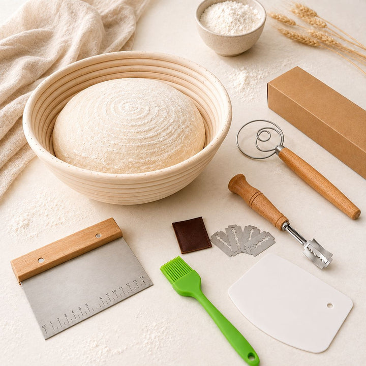 Artisan Bread Proofing Basket Set Bowlift