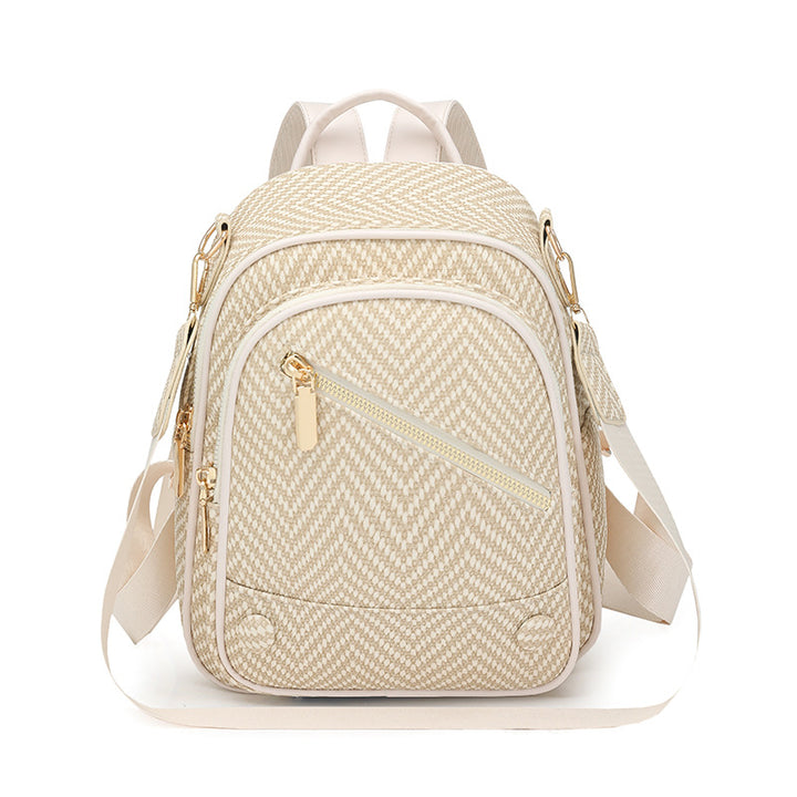 Chic Textured Backpack Bowlift