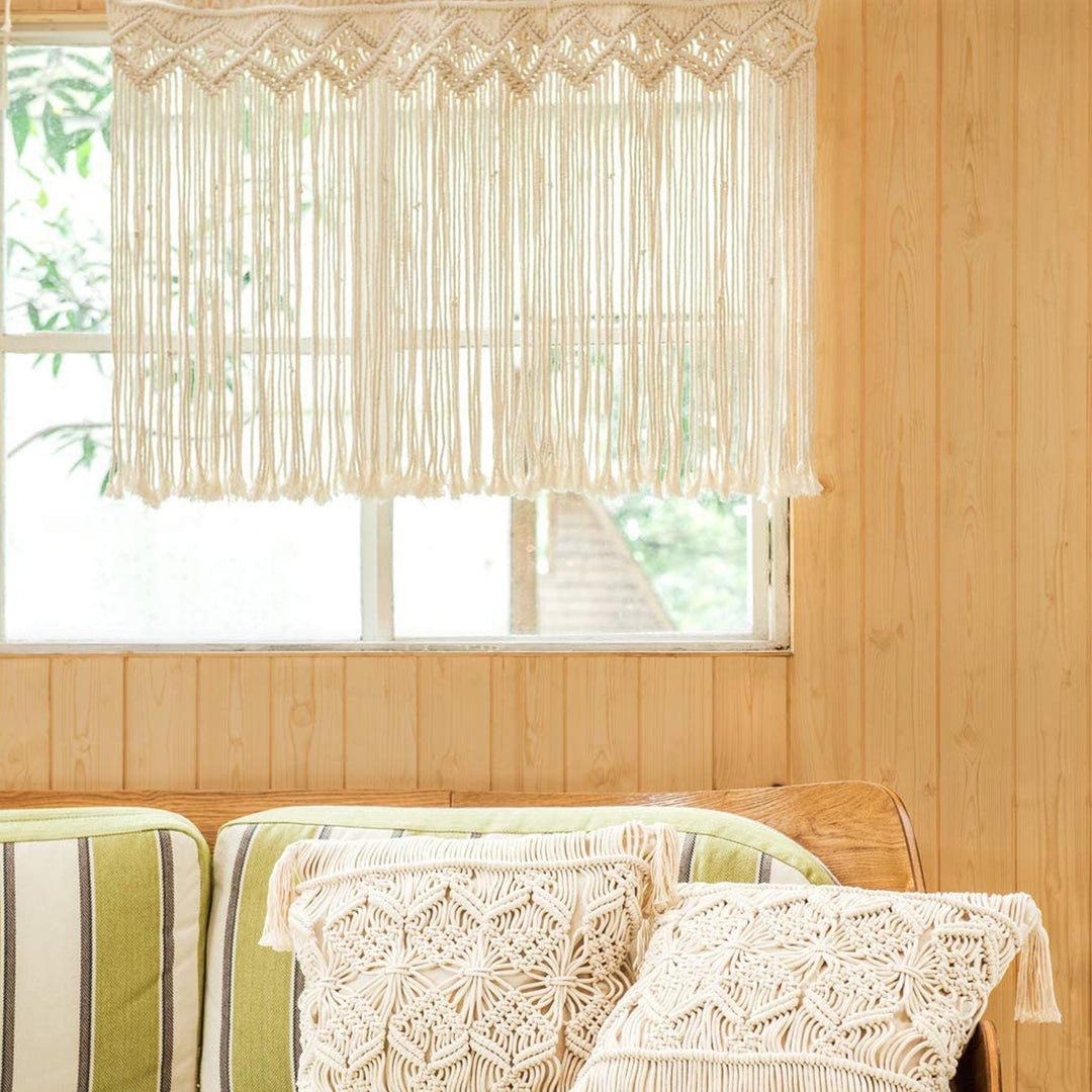 Macrame Tapestry Wall Decor Bowlift