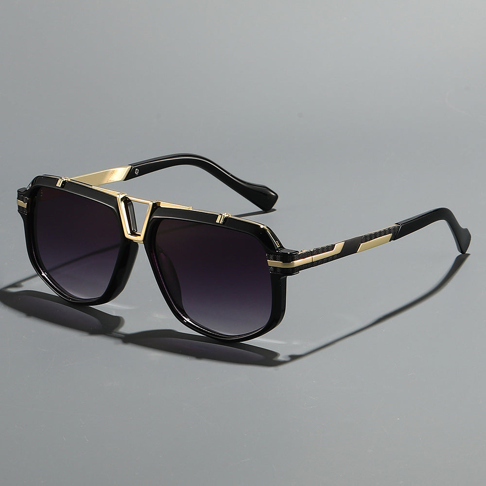 Chic Geometric Square Frame Sunglasses Bowlift