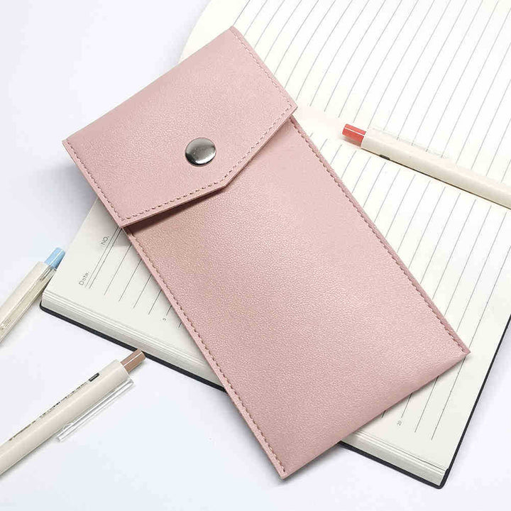 Elegant Leather Pen Case Bowlift
