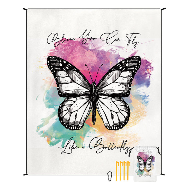 Geometric Print Tapestry Bowlift
