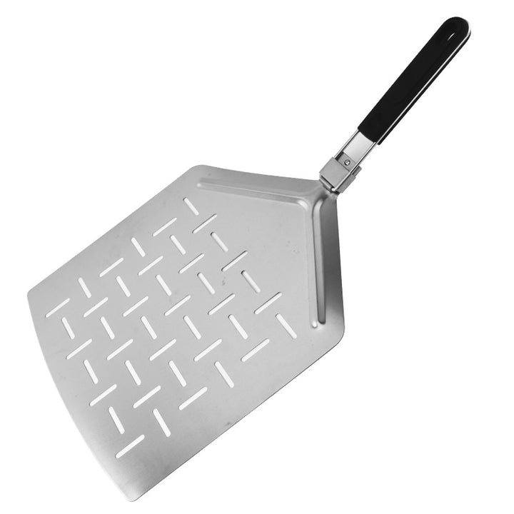 perforated stainless steel pizza peel with folding handle Bowlift