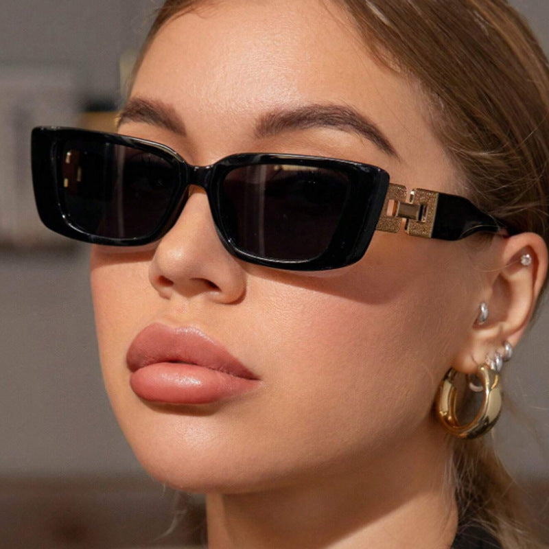 Women's trendy oversized sunglasses with unique leopard print Bowlift