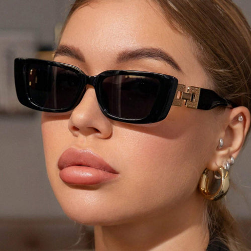 Women's trendy oversized sunglasses with unique leopard print Bowlift