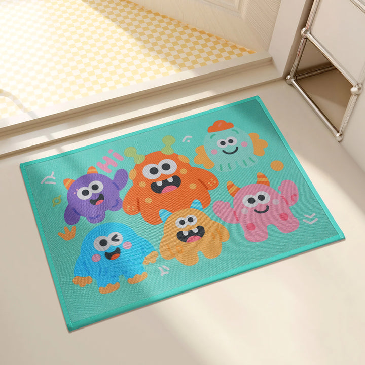 Adorable Capybara-Themed Door Mat for Home