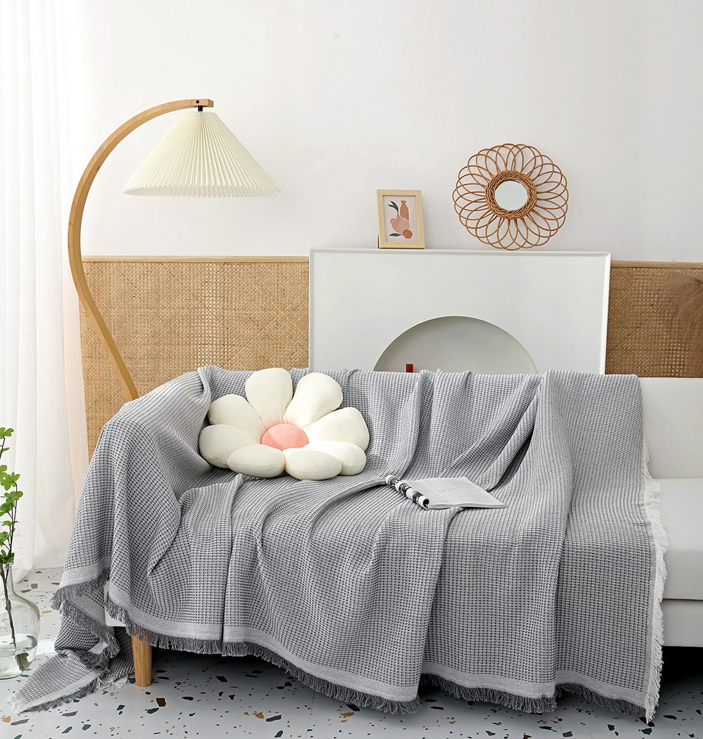 Cozy Textured Sofa Cover