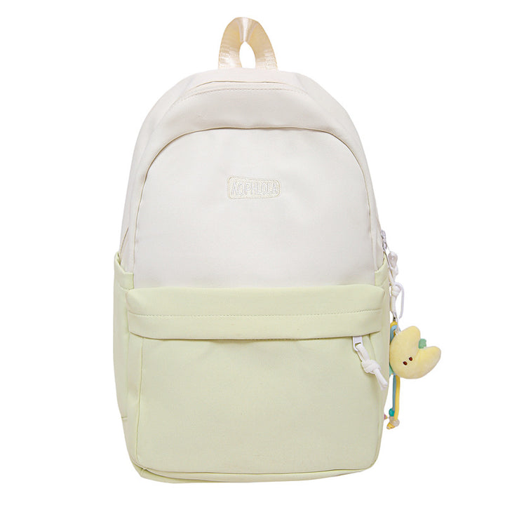 Casual Multi-Compartment School Backpack Bowlift