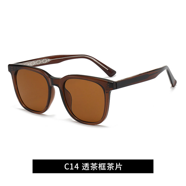 Ladies fashionable sunglasses in modern rectangular style Bowlift