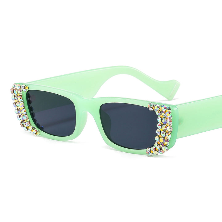 Ladies extravagant gemstone sunglasses Bowlift