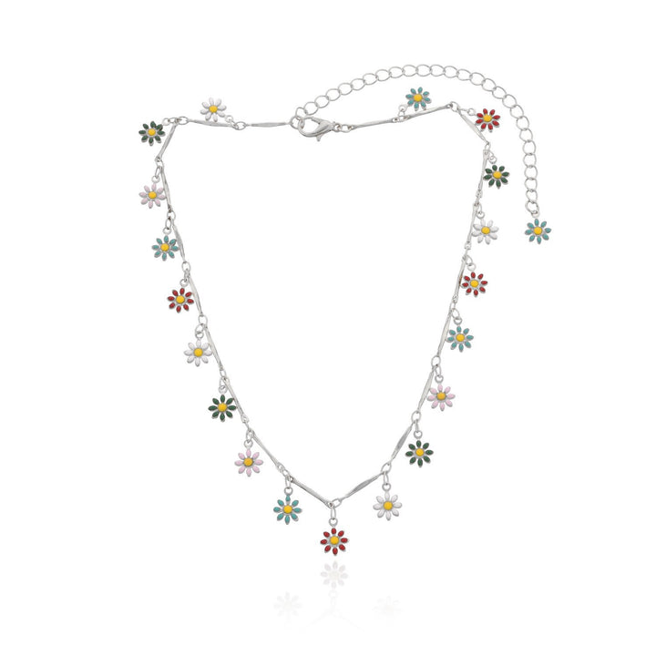 Floral Charm Necklace Bowlift