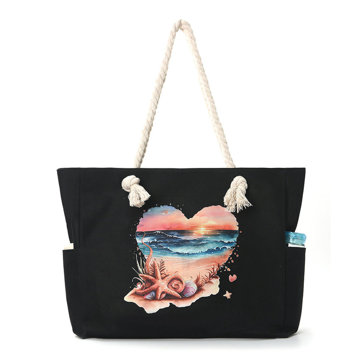 Beach bag with practical side pockets and robust design Bowlift