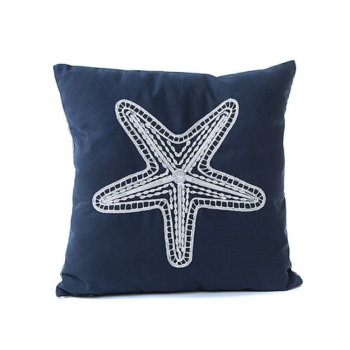 Coastal Starfish Decorative Pillow