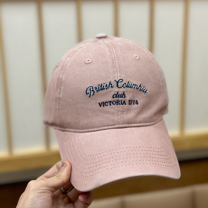Men's Vintage-Inspired Distressed Baseball Cap Bowlift