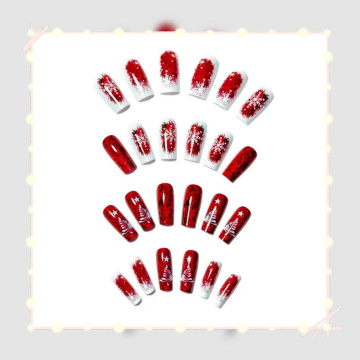 Creative Christmas Art Nails Bowlift