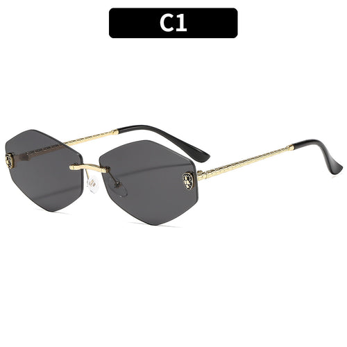 Artistic Hexagonal Sunglasses