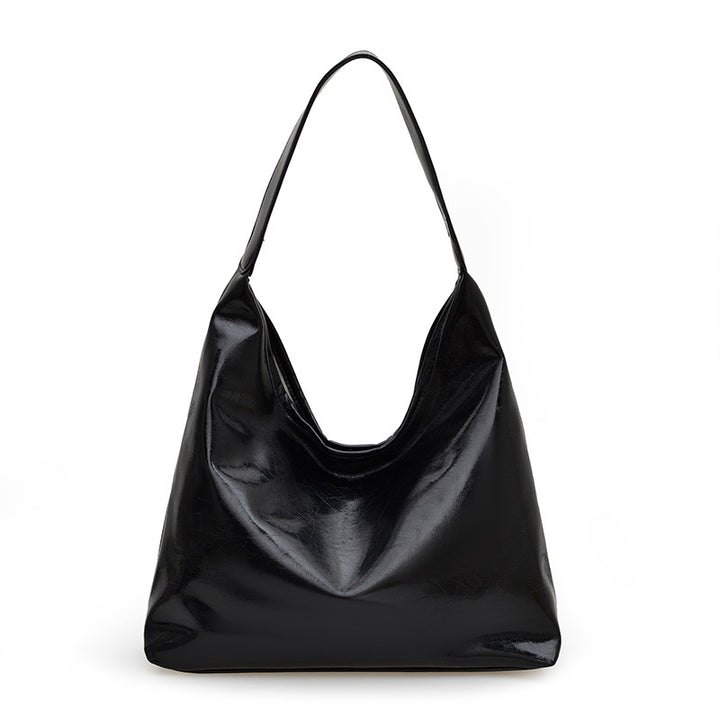 WoStylish Soft Leather Hobo Bag Bowlift