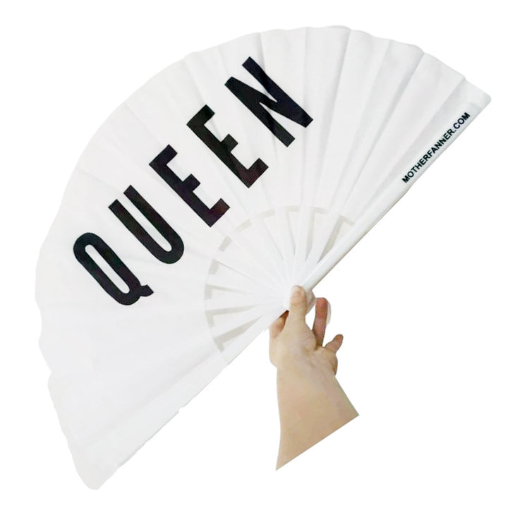 Women Colorful Fan with sturdy plastic ribs Bowlift