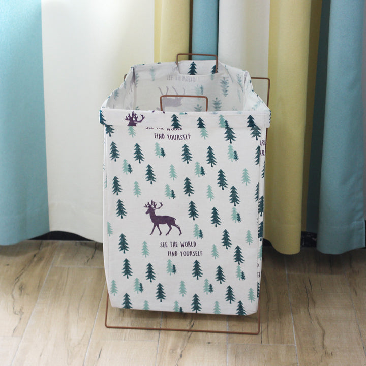 Decorative laundry basket with inspiring quotes Bowlift