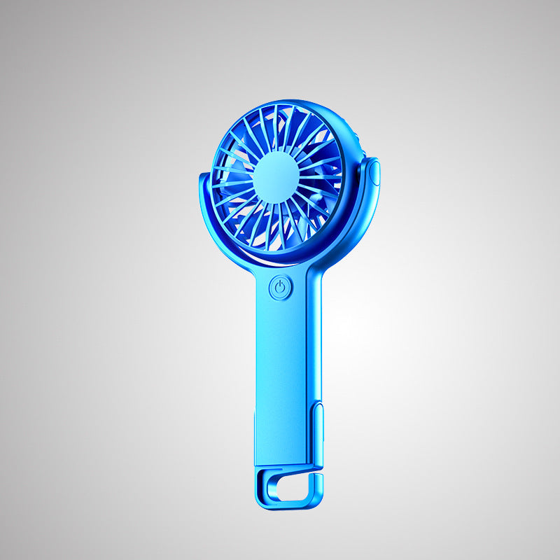 Ladies portable hand fan with ergonomic handle and variable wind strength Bowlift