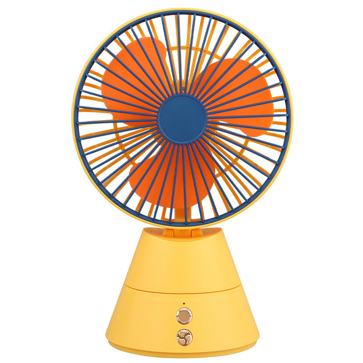 Unisex Portable Table Fan with Flexible Tilt Mechanism Bowlift