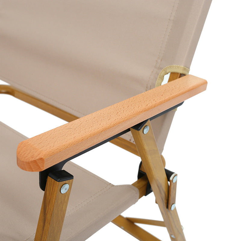 Folding chair with ergonomic backrest and stable frame Bowlift