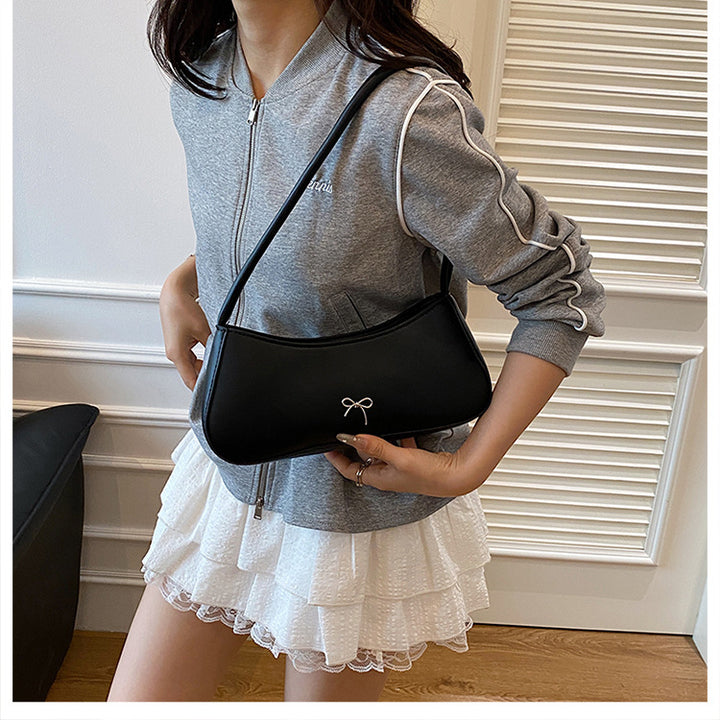 Elegant Curved Handbag Bowlift