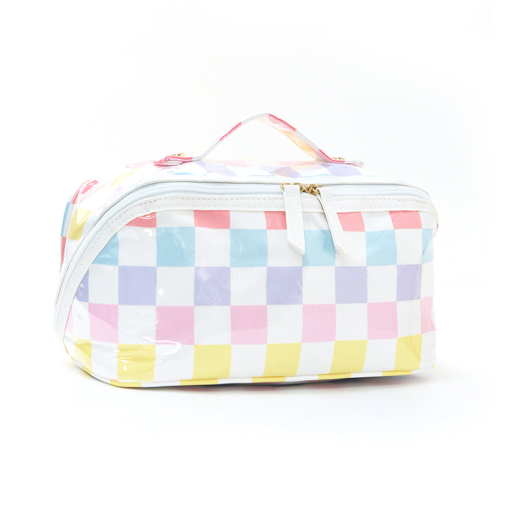Cosmetic storage bag with multiple compartments Bowlift