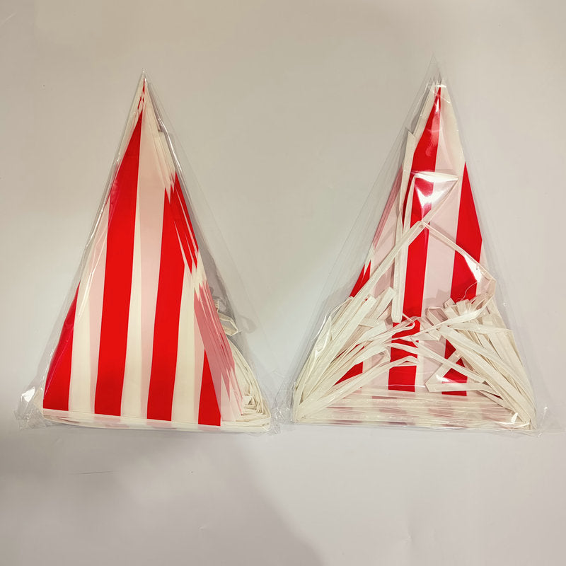 Unisex nan robust Outdoor Pennant String made of polyester with star field and pointed pendants Bowlift